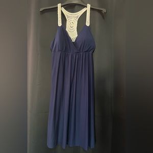Navy Blue Summer Dress